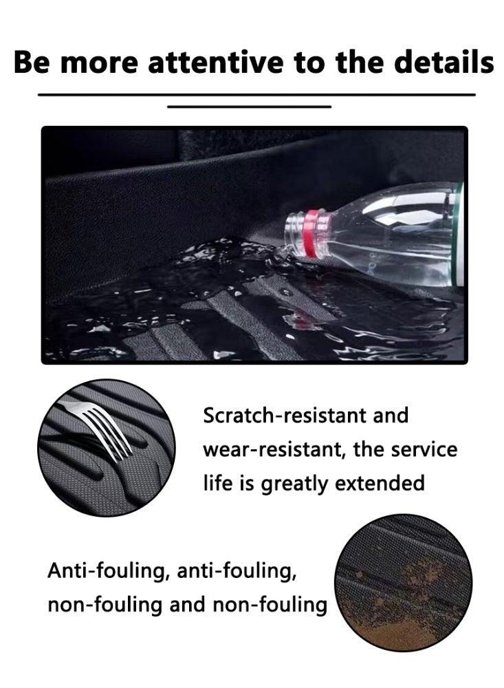 BYD Car floor mat, suitable for 2025 model BYD Qin PLUS DM-i car floor mats, durable, waterproof, easy to clean, high-end - Image 3